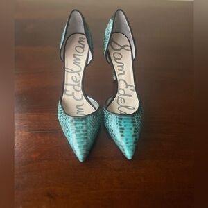 Sam Edelman Snakeskin Heels